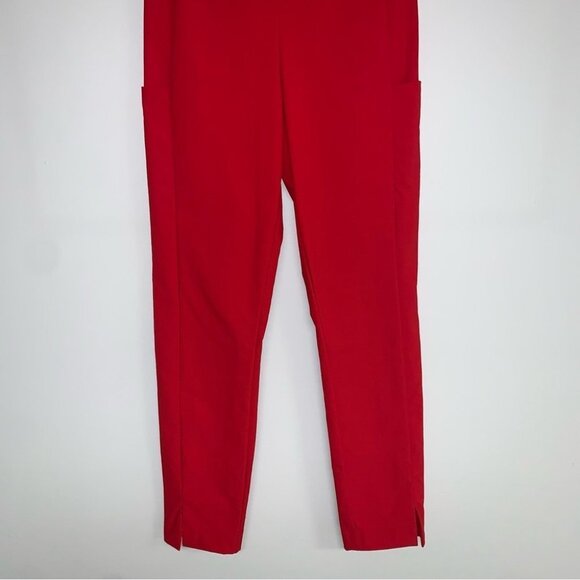Athleta Wander  Slim Pant High Rise Skinny‎ Radiant Red Size 0 US Petite NWOT - Picture 4 of 10